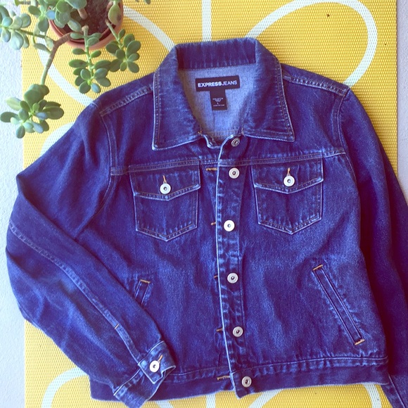 Express Jackets & Blazers - Express denim jean jacket